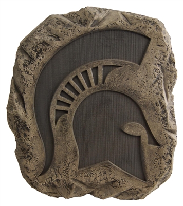 Michigan State Spartan Helmet Stepping Stone