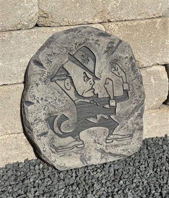 Notre Dame Leprechaun Stepping Stone