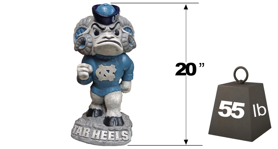 University of North Carolina Ramses College Stone Mascot Stone Mascots