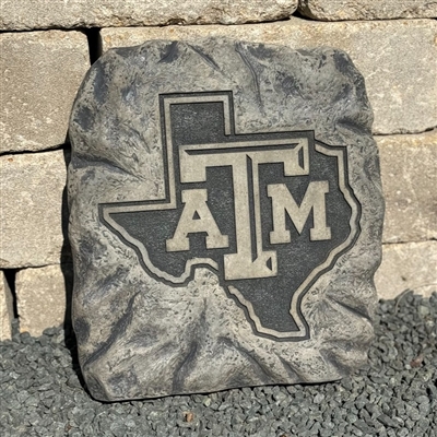 Texas A&M Lone Star Logo stepping stone